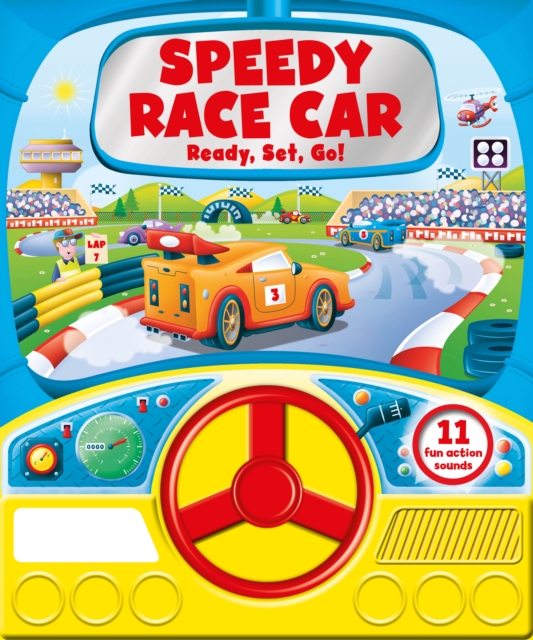 Speedy Race Car, Board book Book