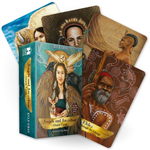 Angels and Ancestors Oracle Cards : A 55-Card Deck and Guidebook, Cards Book