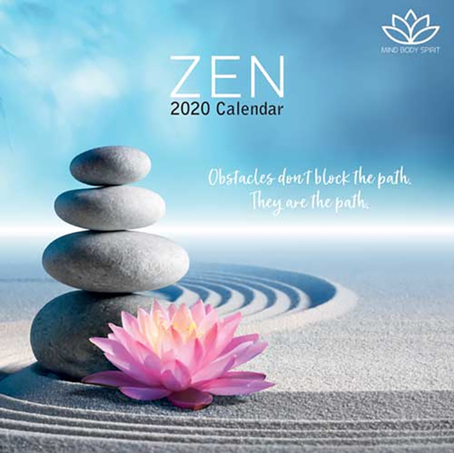 Zen : 2020 Square Wall Calendar, Calendar Book