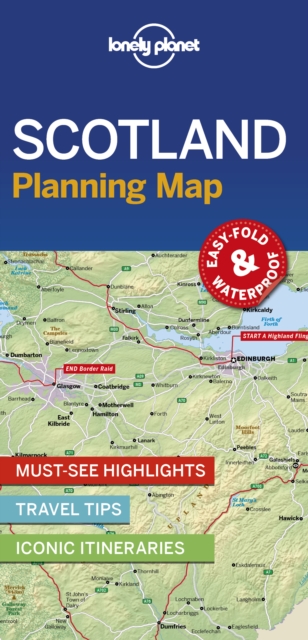 Lonely Planet Scotland Planning Map, Sheet map, folded Book