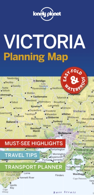 Lonely Planet Victoria Planning Map, Sheet map, folded Book