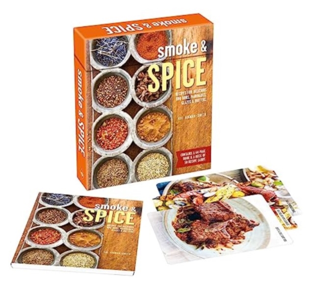 Smoke & Spice Deck : 50 Recipe Cards for Delicious Bbq Rubs, Marinades, Glazes & Butters, Multiple-component retail product, part(s) enclose Book