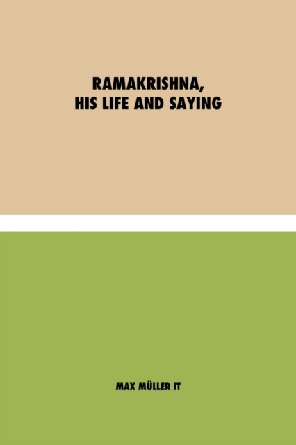 Ramakrishna : his Life and Saying: (Italian), Paperback / softback Book