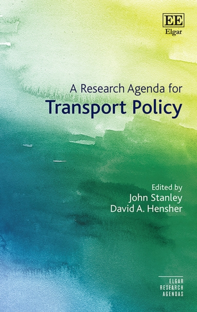 Research Agenda for Transport Policy, PDF eBook