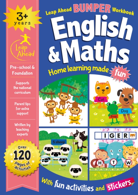 Leap Ahead Bumper Workbook: English and Maths 3+, Paperback / softback Book