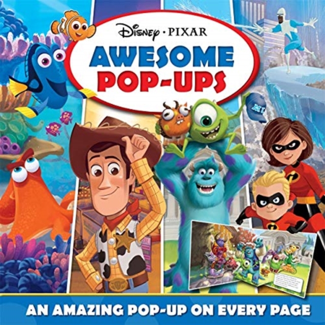Disney Pixar Awesome Pop-ups, Hardback Book