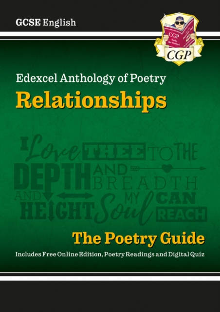 GCSE English Edexcel Poetry Guide - Relationships Anthology inc. Online Edition, Audio & Quizzes, Multiple-component retail product, part(s) enclose Book