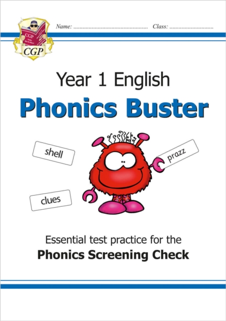 KS1 English Phonics Buster - for the Phonics Screening Check in Year 1, Paperback / softback Book