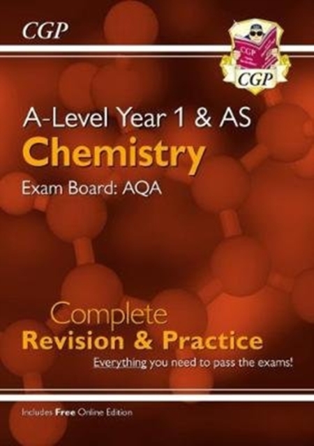 A-Level Chemistry: AQA Year 1 & AS Complete Revision & Practice with Online Edition, Multiple-component retail product, part(s) enclose Book