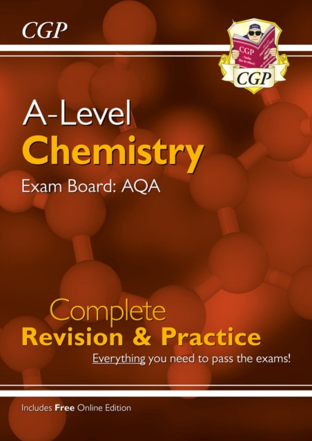 A-Level Chemistry: AQA Year 1 & 2 Complete Revision & Practice with Online Edition, Multiple-component retail product, part(s) enclose Book