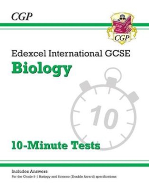Edexcel International GCSE Biology: 10-Minute Tests (with answers), Paperback / softback Book
