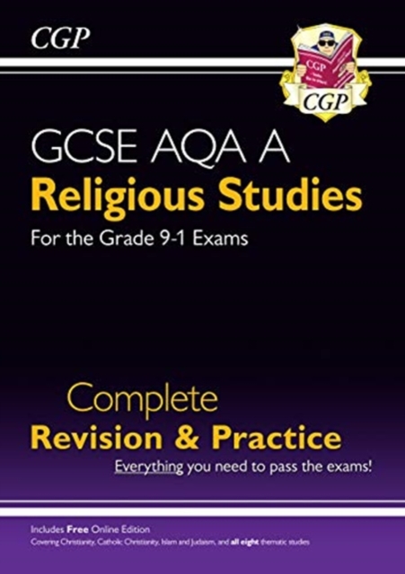GCSE Religious Studies: AQA A Complete Revision & Practice (with Online Edition), Multiple-component retail product, part(s) enclose Book