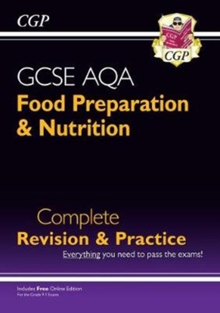 New GCSE Food Preparation & Nutrition AQA Complete Revision & Practice (with Online Ed. and Quizzes), Paperback / softback Book