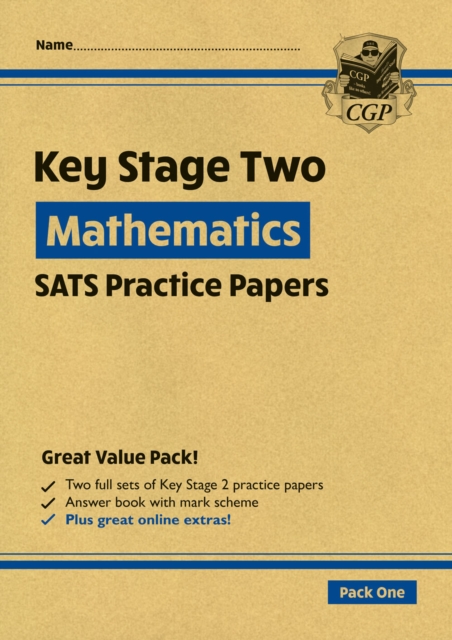KS2 Maths SATS Practice Papers: Pack 1 - for the 2024 tests (with free Online Extras), Paperback / softback Book