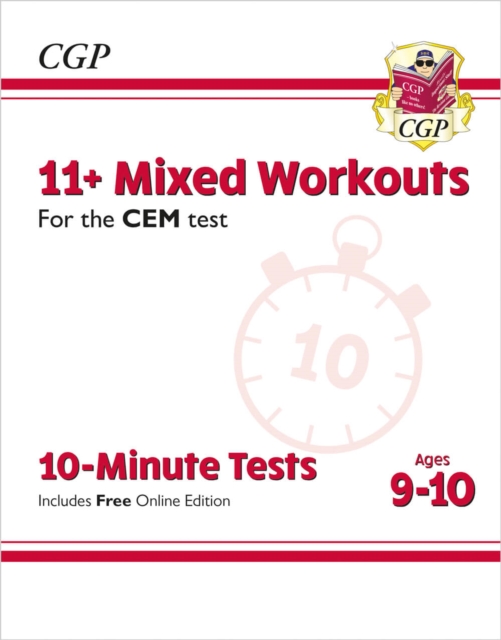 11+ CEM 10-Minute Tests: Mixed Workouts - Ages 9-10 (with Online Edition), Paperback / softback Book