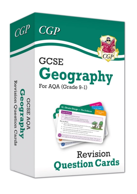 GCSE Geography AQA Revision Question Cards, Hardback Book