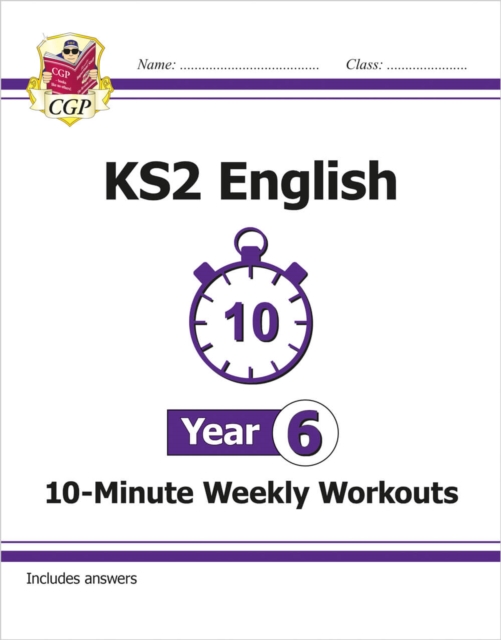 KS2 Year 6 English 10-Minute Weekly Workouts, Paperback / softback Book