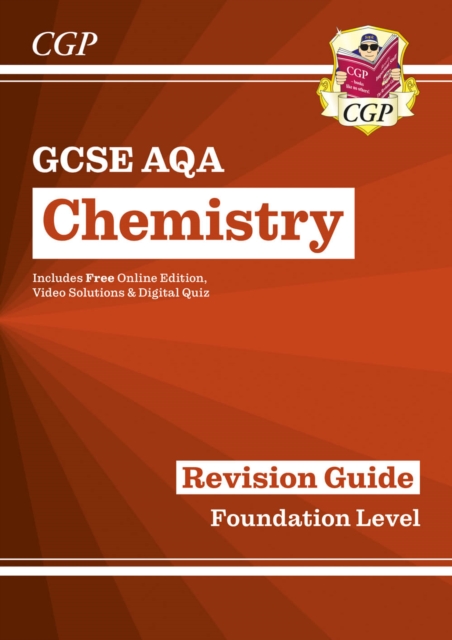 GCSE Chemistry AQA Revision Guide - Foundation includes Online Edition, Videos & Quizzes, Multiple-component retail product, part(s) enclose Book