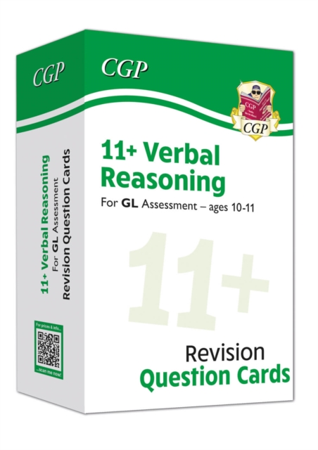 11+ GL Verbal Reasoning Revision Question Cards - Ages 10-11, Hardback Book