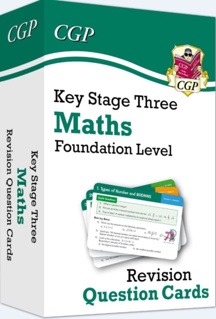 KS3 Maths Revision Question Cards - Foundation, Hardback Book