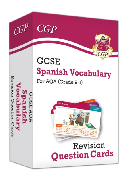GCSE AQA Spanish: Vocabulary Revision Question Cards: for the 2024 and 2025 exams, Cards Book