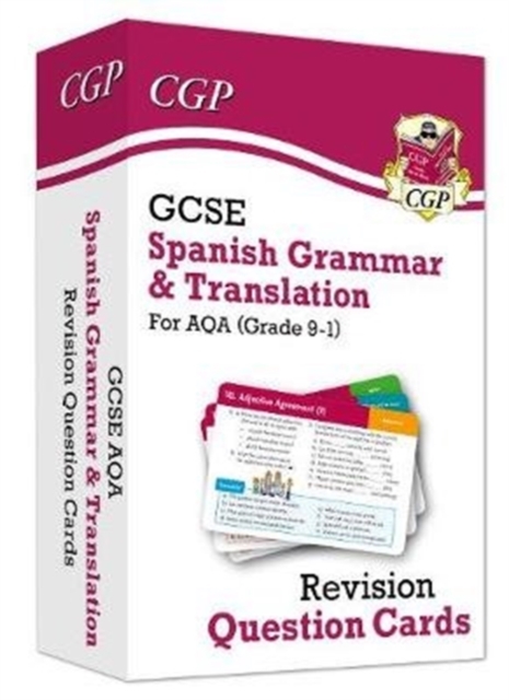 GCSE AQA Spanish: Grammar & Translation Revision Question Cards, Hardback Book