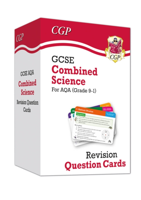 GCSE Combined Science AQA Revision Question Cards: All-in-one Biology, Chemistry & Physics, Hardback Book