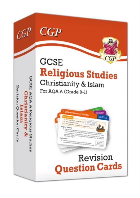 GCSE AQA A Religious Studies: Christianity & Islam Revision Question Cards, Hardback Book