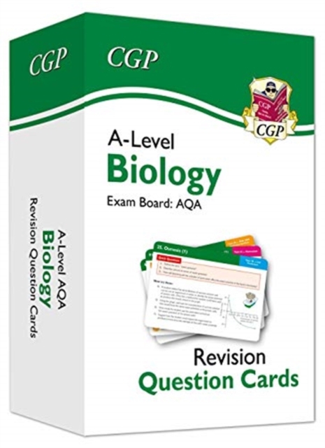 A-Level Biology AQA Revision Question Cards, Hardback Book