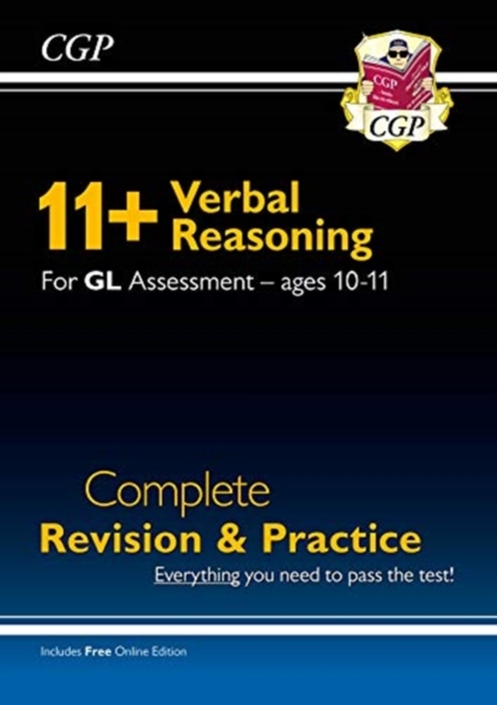 11+ GL Verbal Reasoning Complete Revision and Practice - Ages 10-11 (with Online Edition), Multiple-component retail product, part(s) enclose Book