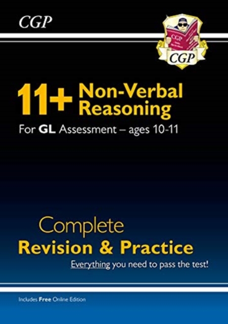 11+ GL Non-Verbal Reasoning Complete Revision and Practice - Ages 10-11 (with Online Edition), Multiple-component retail product, part(s) enclose Book