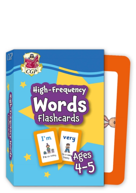 High-Frequency Words Flashcards for Ages 4-5 (Reception), Hardback Book