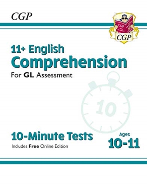 11+ GL 10-Minute Tests: English Comprehension - Ages 10-11 Book 1 (with Online Edition), Multiple-component retail product, part(s) enclose Book