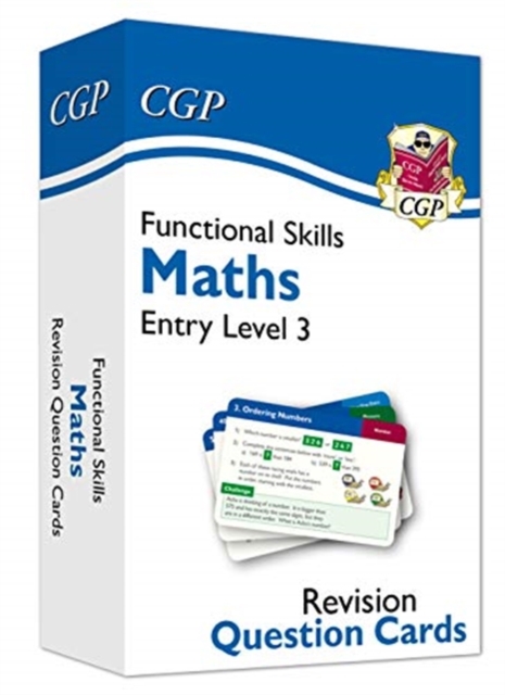 Functional Skills Maths Revision Question Cards - Entry Level 3, Hardback Book