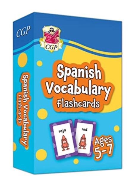 Spanish Vocabulary Flashcards for Ages 5-7 (with Free Online Audio), Hardback Book
