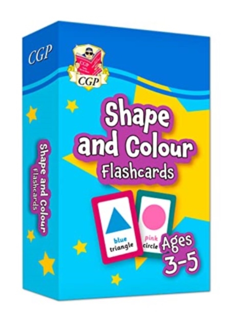 Shape & Colour Flashcards for Ages 3-5, Hardback Book