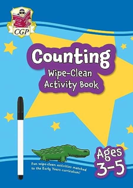 New Counting Wipe-Clean Activity Book for Ages 3-5 (with pen), Multiple-component retail product, part(s) enclose Book