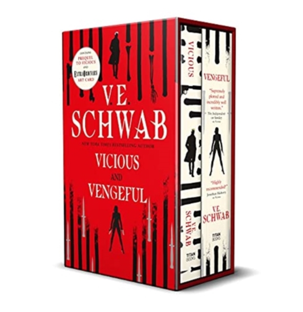 Vicious/Vengeful slipcase, Book Book