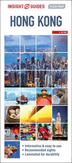 Insight Guides Flexi Map Hong Kong, Sheet map Book