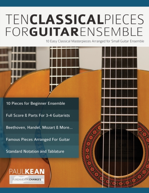 10 Classical Pieces for Guitar Ensemble, Paperback / softback Book