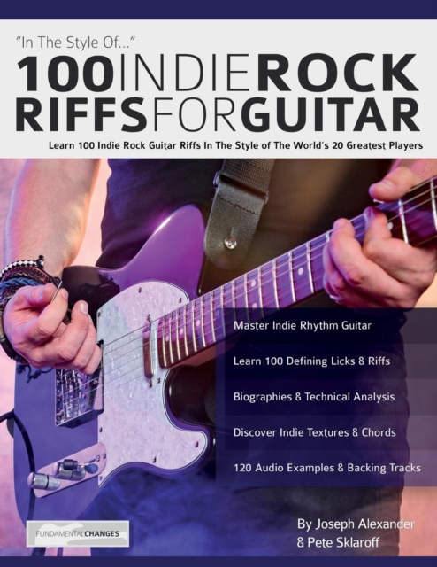 100 Indie Rock Riffs for Guitar, Paperback / softback Book