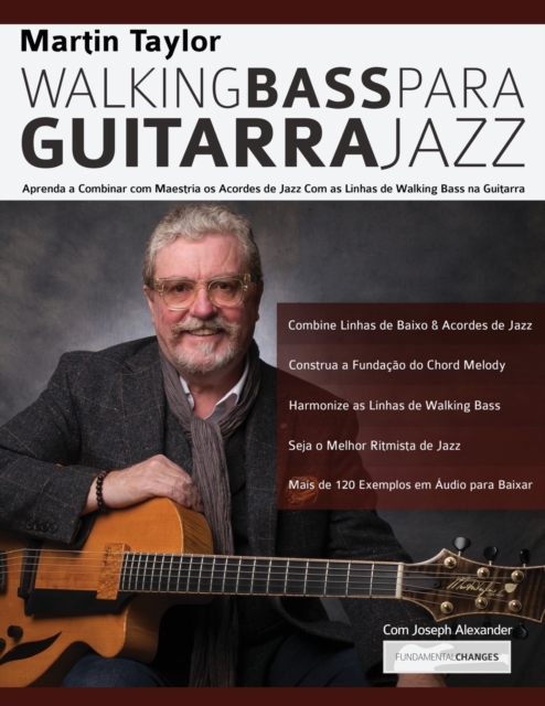 Linhas de Walking Bass Para Guitarra Jazz - Martin Taylor, Paperback / softback Book