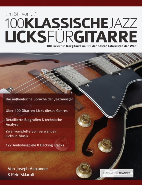 100 Klassische Jazz Licks fu&#776;r Gitarre, Paperback / softback Book