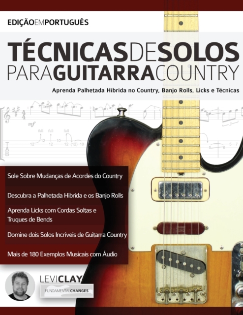 Te&#769;cnicas de Solos Para Guitarra Country, Paperback / softback Book