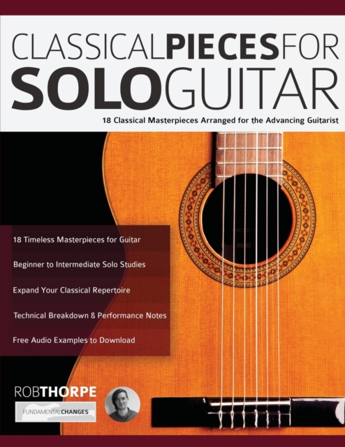 Classical Pieces for Solo Guitar, Paperback / softback Book