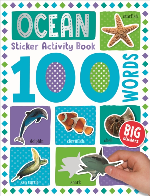 100 Ocean Words Sticker Activity, Paperback / softback Book