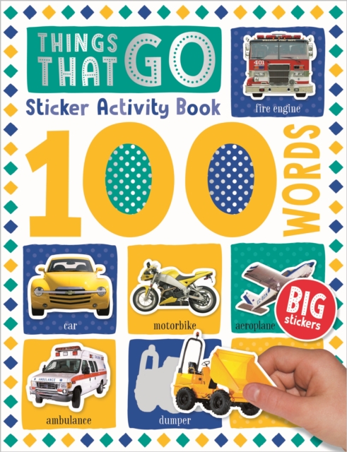 100 Things That Go Words Sticker Activity, Paperback / softback Book