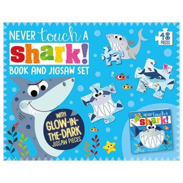 Never Touch A Shark Book and Jigsaw Boxset, Mixed media product Book