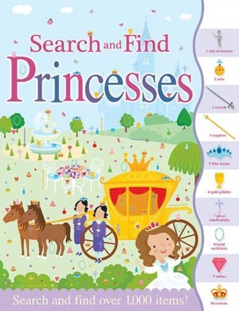 Search and Find Princesses, Paperback / softback Book