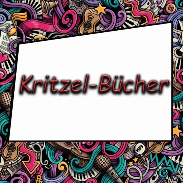 Kritzel-Bucher : Ein Anti-Stress-Doodle-Malbuch mit 50 komplexen Dudelmustern, um eine konzentriertes Ausmalen zu ermoeglichen, Paperback / softback Book
